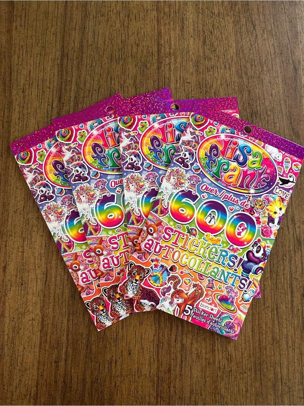 Lisa Frank Stickers - Bundle includes 4! - Picture 3 of 8